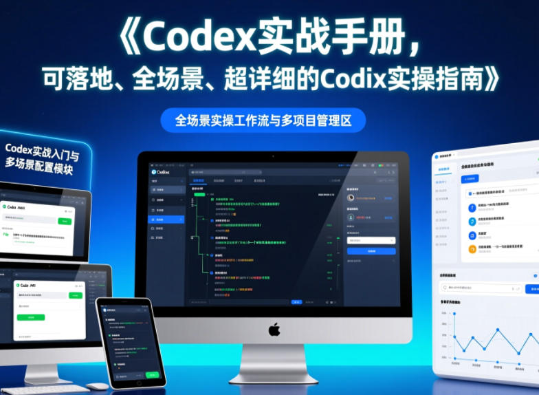 Codex实战手册,可落地、全场景、超详细的Codex实操指南-赛德副业库