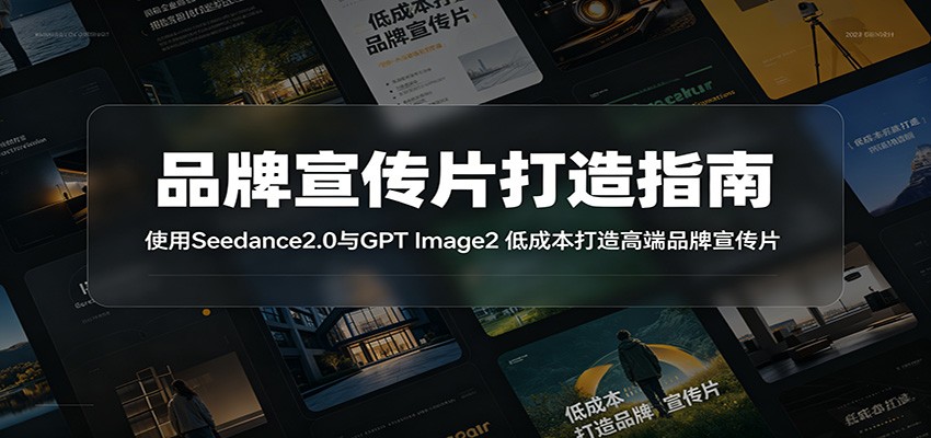 品牌宣传片打造指南:使用Seedance2.0与GPT Image2 低成本打造高端品牌宣传片-赛德副业库