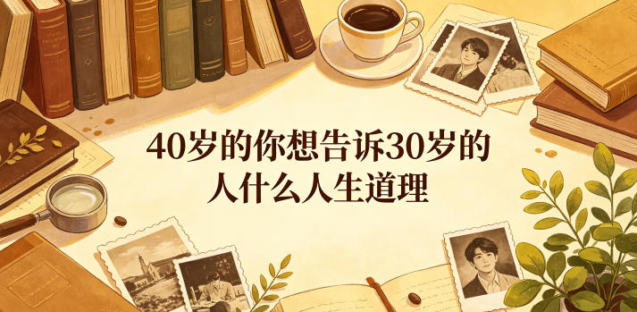 公众号付费文章:40岁的你想告诉30岁的人什么人生道理?-赛德副业库